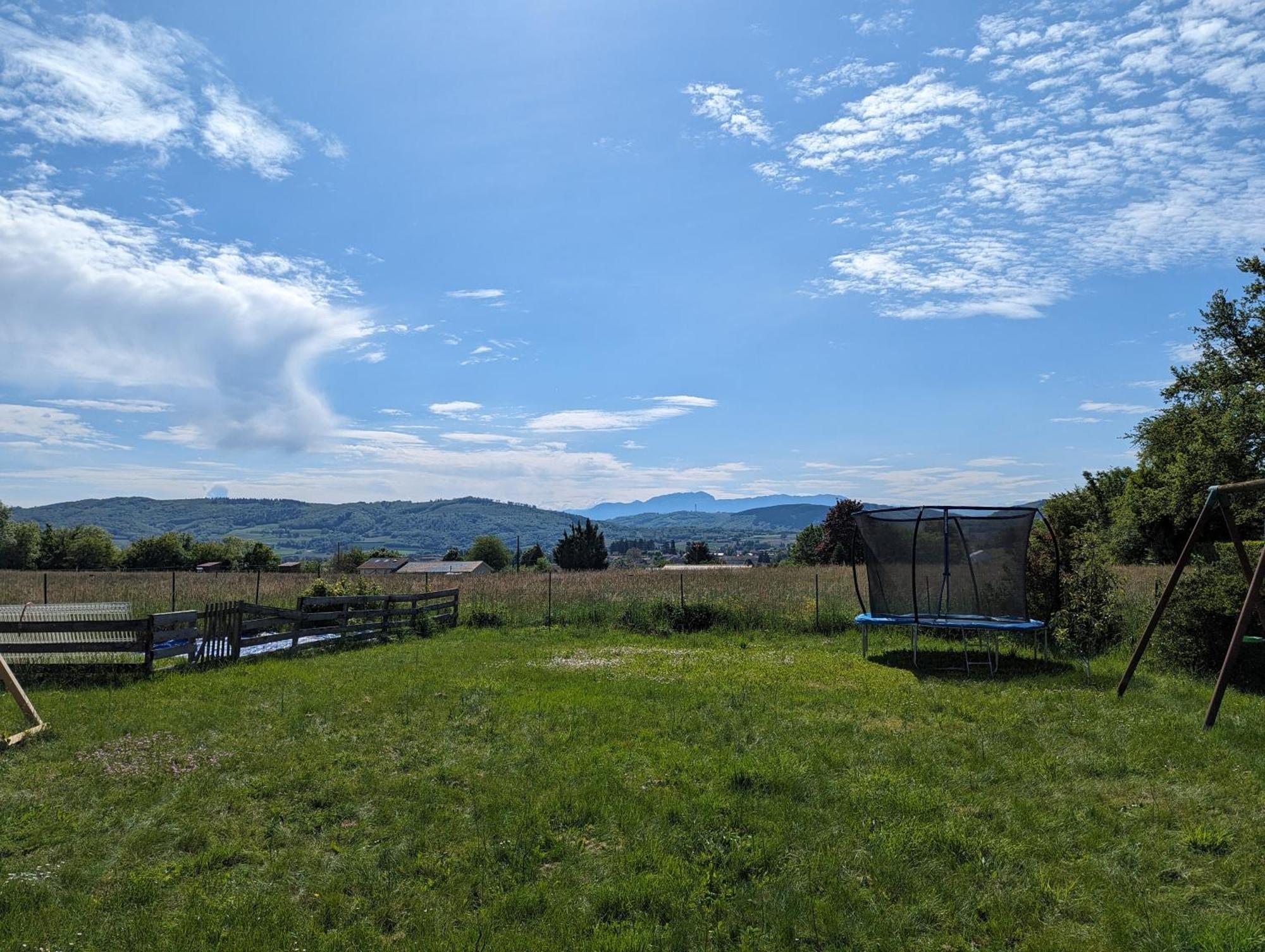 Yourte Atypique Entre Lyon Et Grenoble ! Vue Sur Les Montagnes. Nohant-en-Graçay Eksteriør billede
